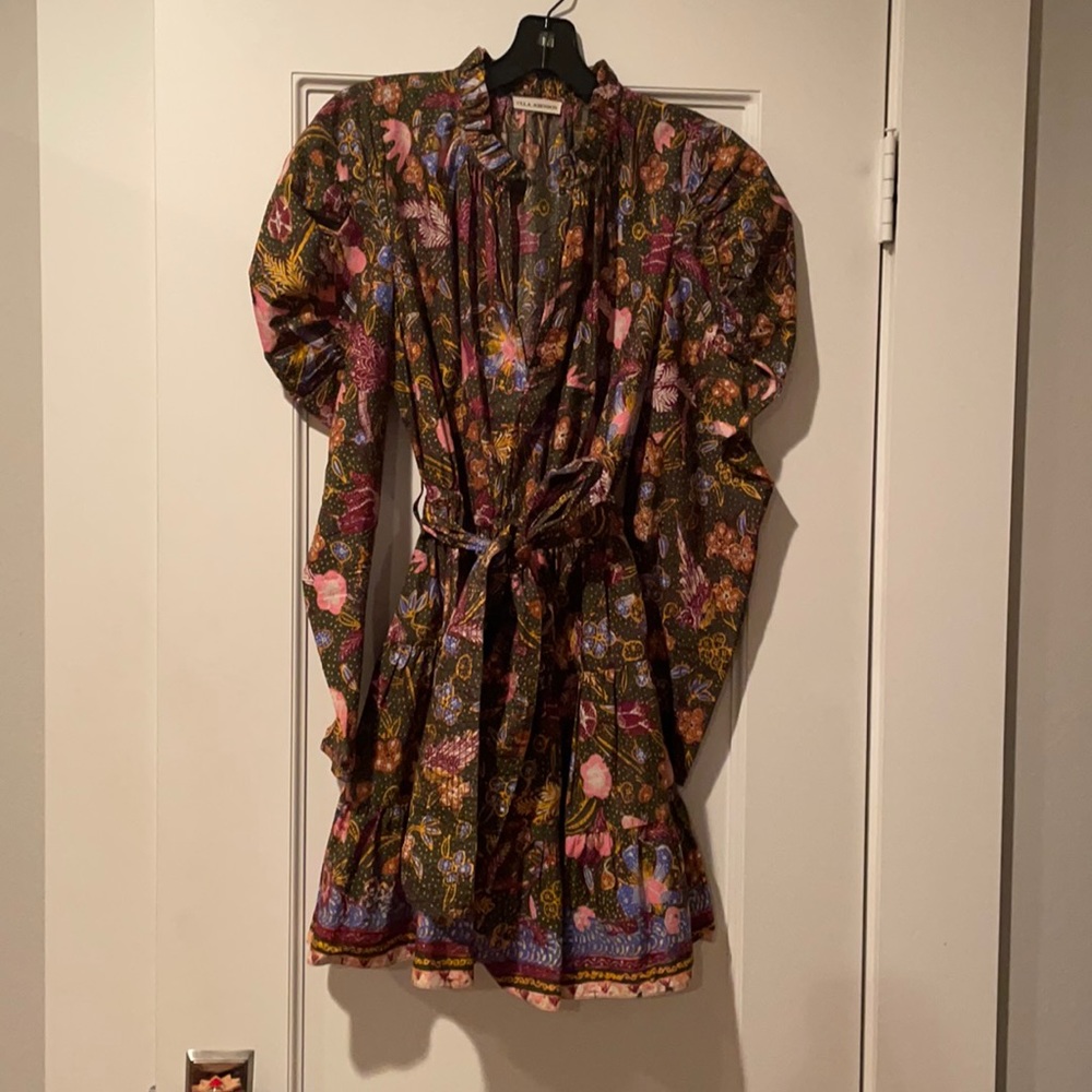 Green Ulla Johnson Poplin Dress